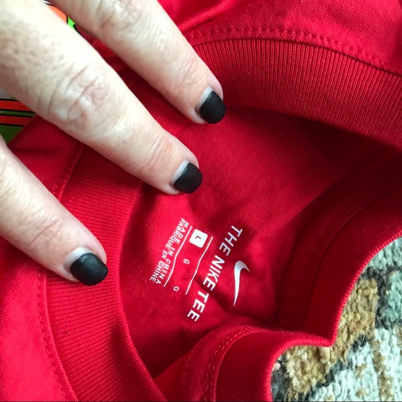 NWT ⚽️ NIKE BOYS GOOOOALL TEE SZ LARGE - Picture 4 of 7